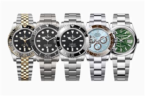 different models of Rolex